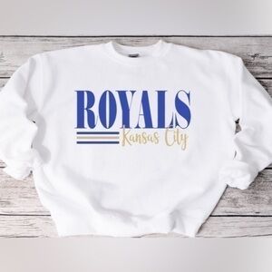 Royals Striped Crewneck